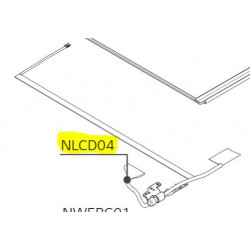 Hinge with Cable LG Notebook