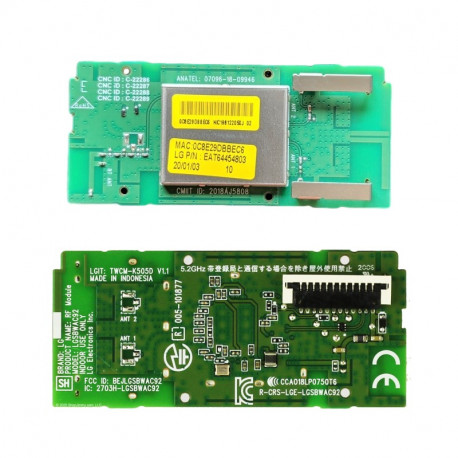 Placa Wifi Bluetooth para TV LG