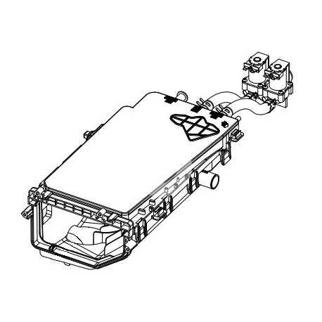 SAMSUNG WF1802WPC2 ASSY HOUSING DRAWER SCOUT WF0804Y8E COLD