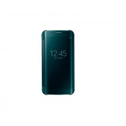 Capa Verde Clear View Samsung S6 Edge (SM-G925F)