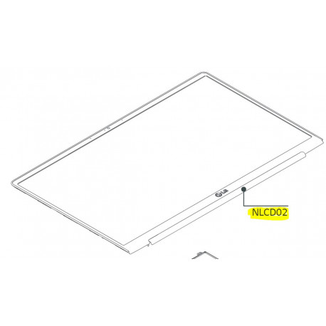 Bezel para Portatil LG