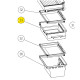 Gaveta para Frigorifico Hisense