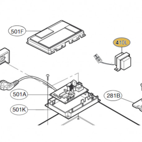 Transformador para Frigorifico LG