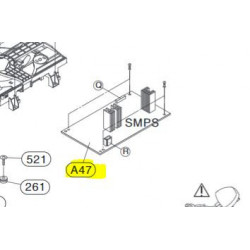 Placa de Alimentaçao para Equipamento Audio LG