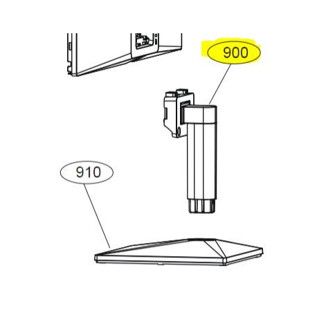 Suporte Base para Monitor LG