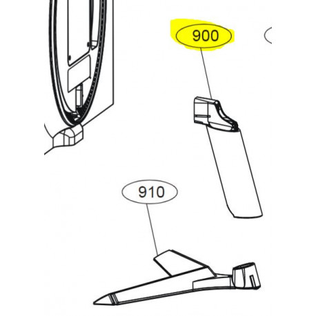 Suporte da Base para Monitor LG