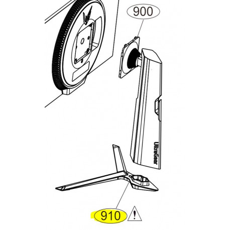 Base para Monitor LG