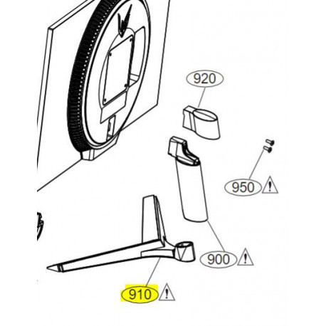 Base para Monitor LG