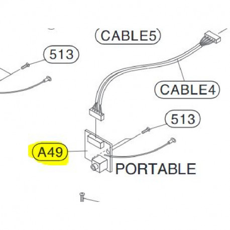 Placa para Equipamento Audio LG