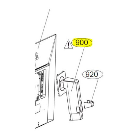 Suporte da Base para Monitor LG