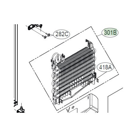 Evaporator Assembly LG