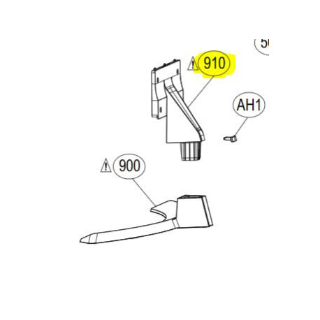 Suporte da base para TV LG