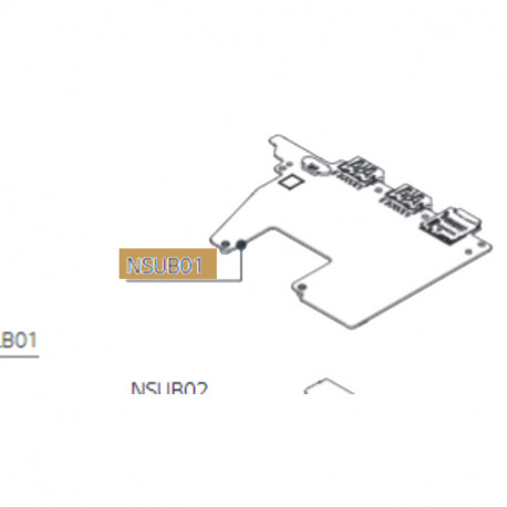 Placa USB para Portatil LG