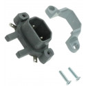 2-pin Socket for Nilfisk Vacuum Cleaner