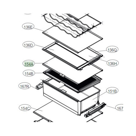 Shelf AssemblyRefrigerator