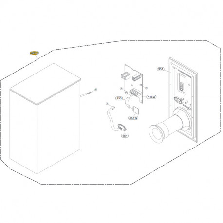 Subwoofer para Soundbar LG