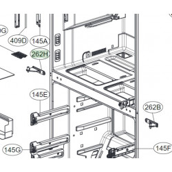 Hinge AssemblyCenter Left LG