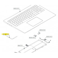 17Z90N_TP 200MM 0.50MM 10P WHITE LG