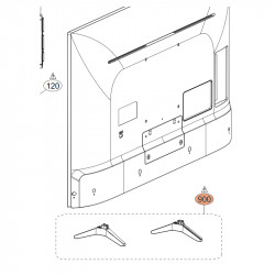 Base para TV LG