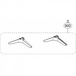 Base Assembly LG TV