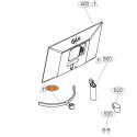 Base Oval para Monitor LG