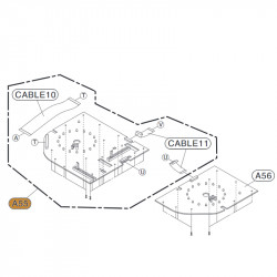 WHEEL LEFT PCB LG Audio