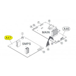 Placa de Alimentaçao para Equipamento Audio LG