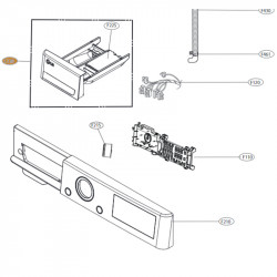 Depósito Detergente para Máquina Roupa LG