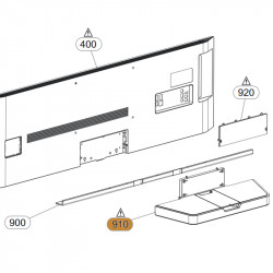 Suporte da Base para TV LG