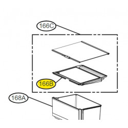 Cover AssemblyTray Vegetable LG