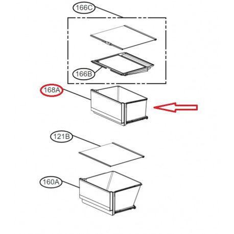 Tray AssemblyDrawer LG