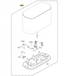 Coluna para Soundbar LG