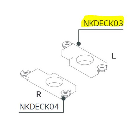 Coluna Esquerda para Portatil LG