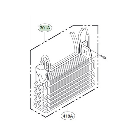 Evaporator Assembly LG