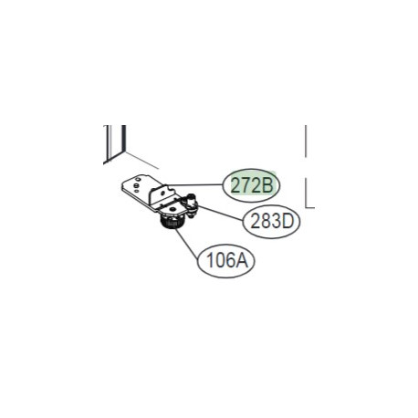 Hinge AssemblyLower Refrigerator LG