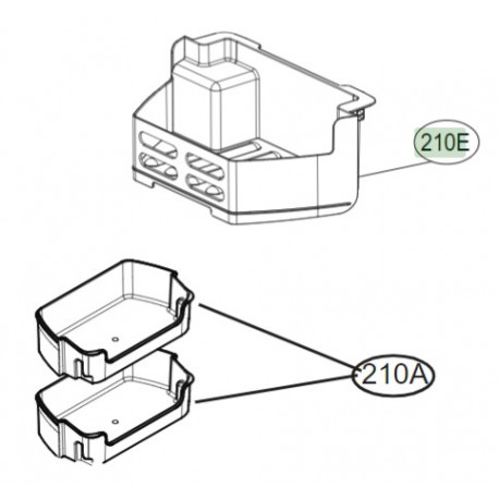 BasketDoor Freezer LG