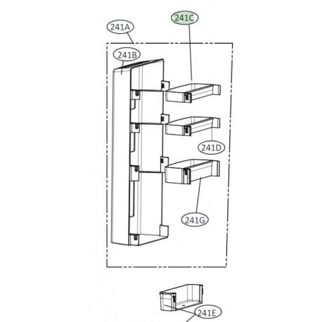 BasketDoor Home Bar LG