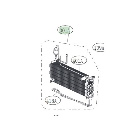 Evaporator Assembly LG