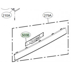 Placa Display para Frigorifico LG