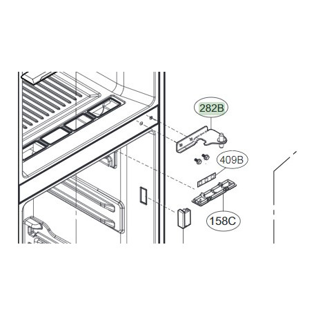 Hinge AssemblyCenter LG