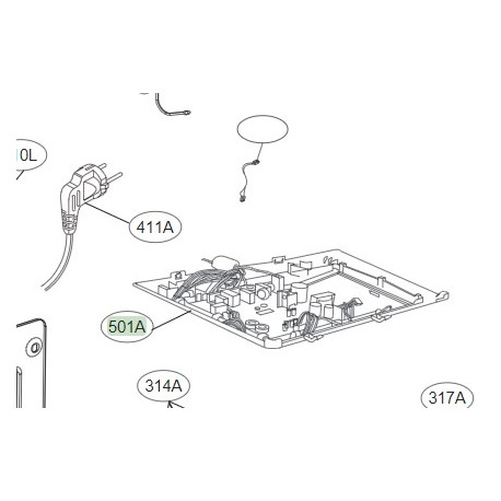 Motherboard para Frigorifico LG