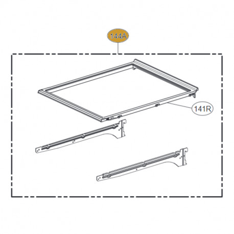 Shelf AssemblyRefrigerator LG