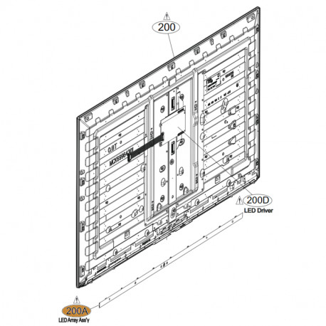 Barra Led para TV LG