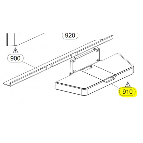 Suporte da Base para TV LG