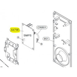 Woofer WIDE SMPS Total Assy LG Audio