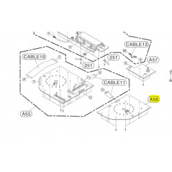 WHEEL RIGHT PCB LG Audio