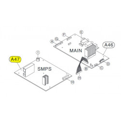 Placa de Alimentaçao para Equipamento Audio LG