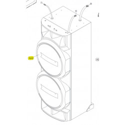 Coluna para Equipamento Audio LG