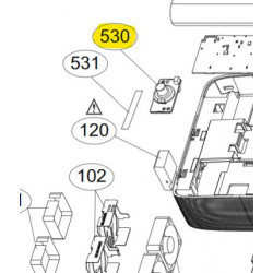 Placa Joystick para Projetor LG