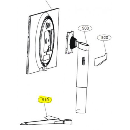 Base para Monitor LG